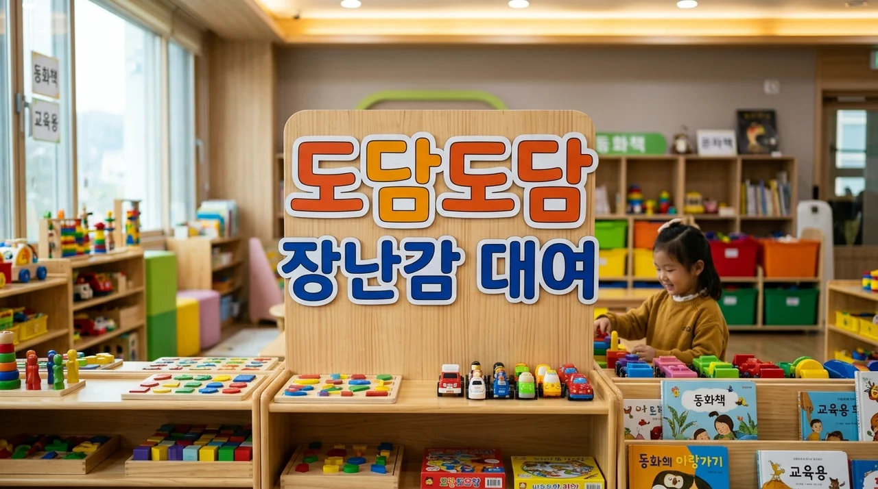 인천 도담도담 장난감월드 이용방법 총정리: 대여 지원 혜택 및 회원가입 가이드