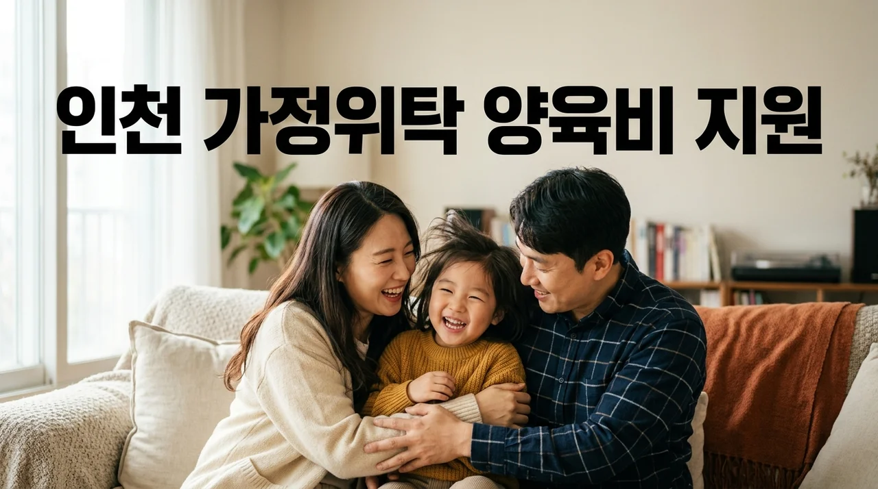 인천 가정위탁아동 양육비 지원사업 완벽 가이드: 혜택 및 신청 방법