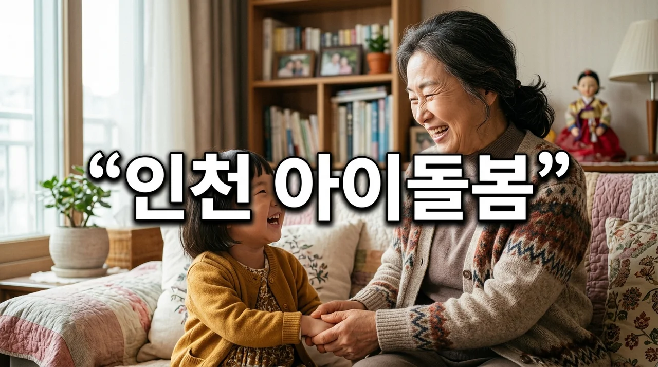 2026 인천 아이돌봄 지원 총정리: 조부모 수당 및 신청 방법 안내