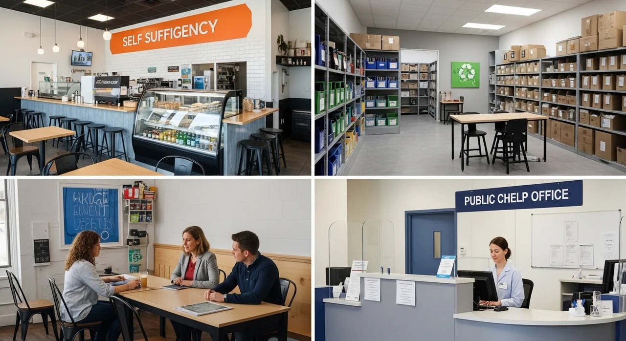 주요 자활근로 사업 유형 상세 보기