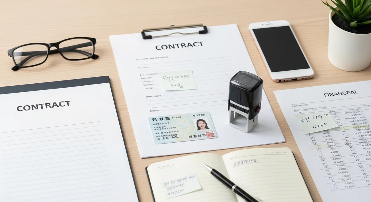 신청 시 필요 서류 및 유의사항