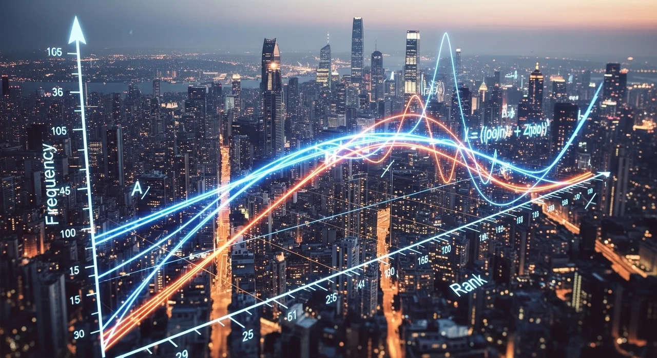 도시규모분포 이론: 집프의 법칙(Zipf's Law)