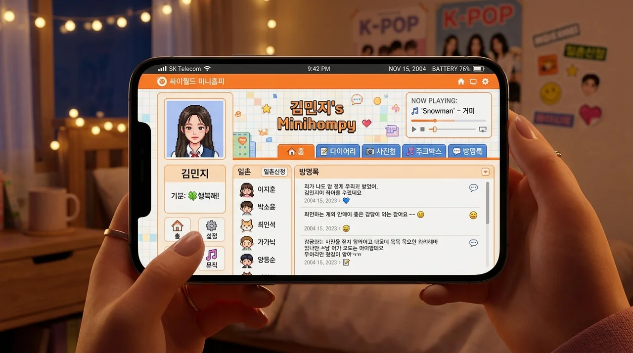 싸이월드 사진첩 복원 2026년 최신 근황 및 미니홈피 복구 가이드