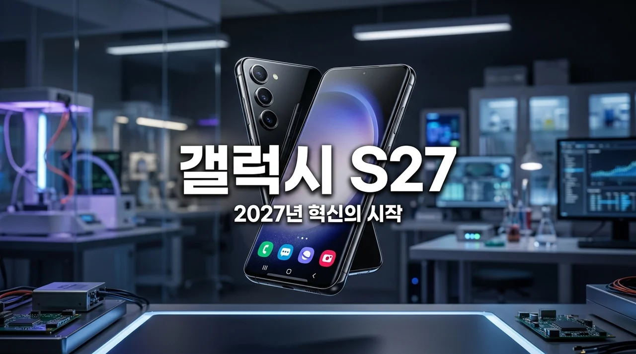 갤럭시 S27 출시일 스펙 가격 총정리, 역대급 성능 변화 3가지