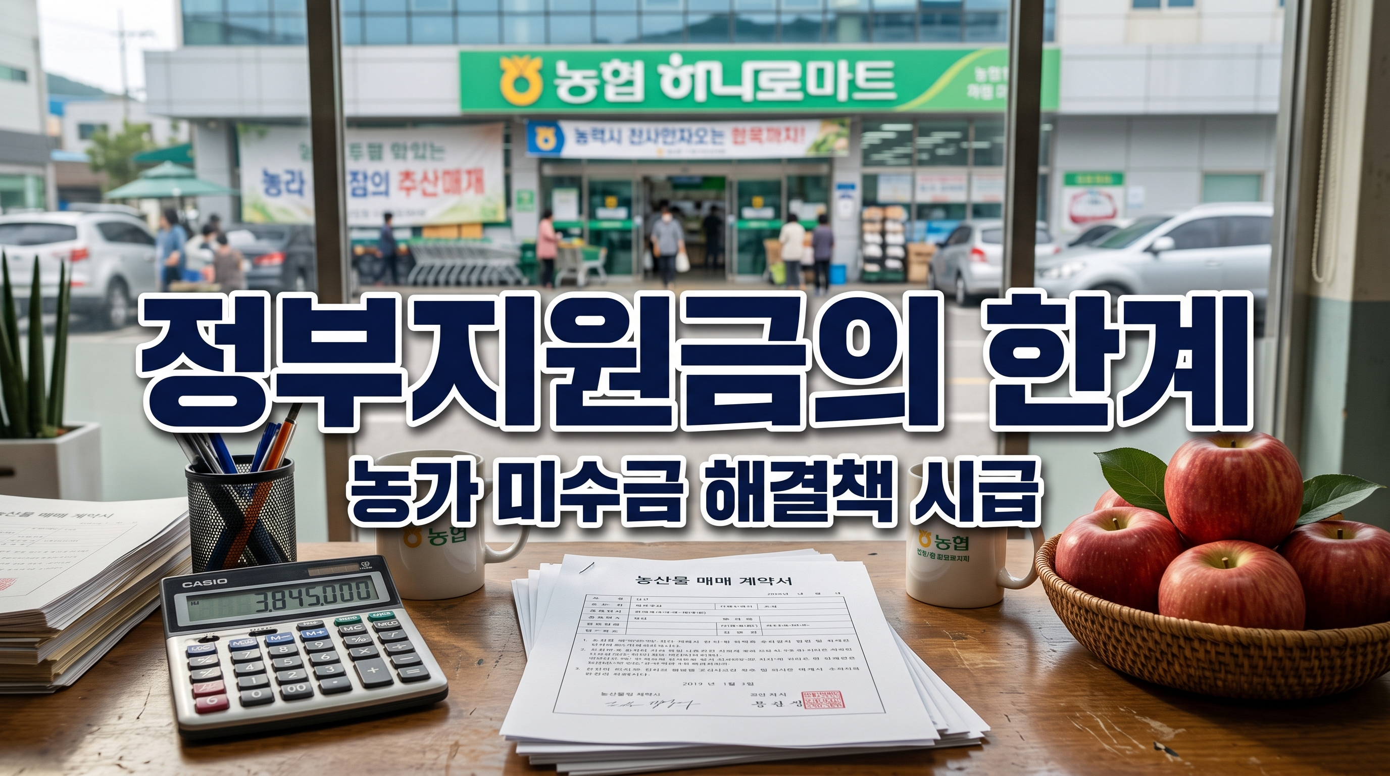 홈플러스 파산 위기와 4400억 정부지원금, 농가 피해 막을 실효성 있을까